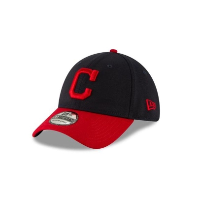 Cleveland Indians Gorra | New Era MLB Team Classic Home 39thirty Stretch Fit Cap Mexico - Azules